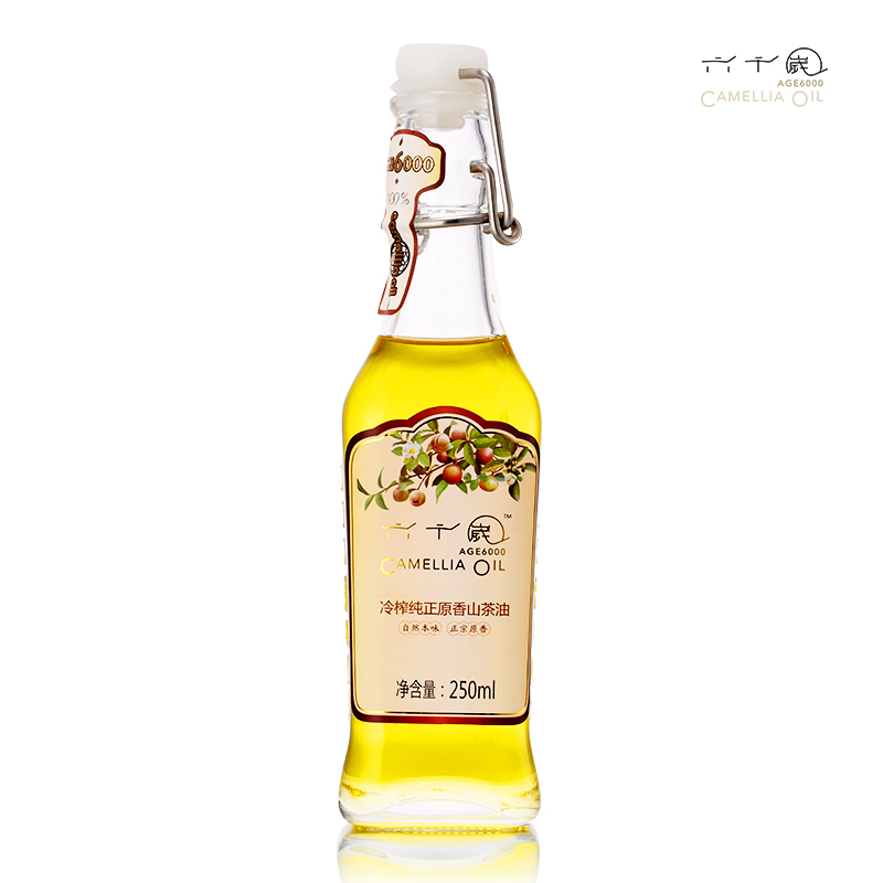 香港最受欢迎品牌 孕婴-坐月必备营养油六千嵗冷榨纯正原香山茶油250ML