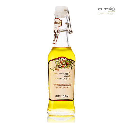 香港最受欢迎品牌 孕婴-坐月必备营养油六千嵗冷榨纯正原香山茶油250ML 商品图0