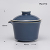 景德镇陶瓷功夫茶具套组.蓝边五件套 商品缩略图4