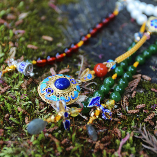 108颗珍珠多宝串珠项链【孤品】 商品图2