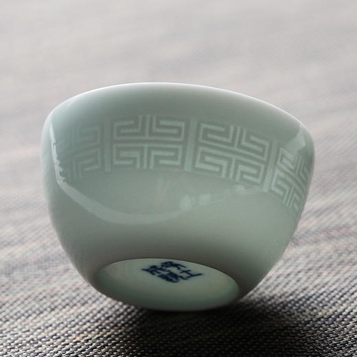 景德镇陶瓷功夫茶具.影青单杯品茗杯 商品图3