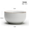 景德镇陶瓷品茗单杯.汝窑手工茶杯（月白） 商品缩略图4