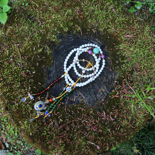 108颗珍珠多宝串珠项链【孤品】 商品图3