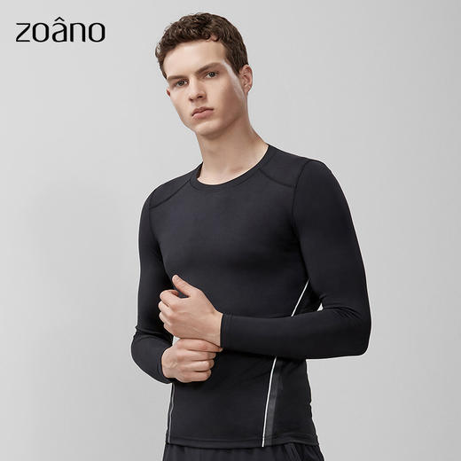 zoano佐纳男士瑜伽健身运动长袖 MMTX181701 商品图2