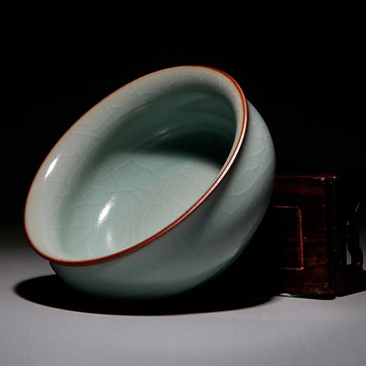 景德镇汝窑开片品茗杯 商品图2