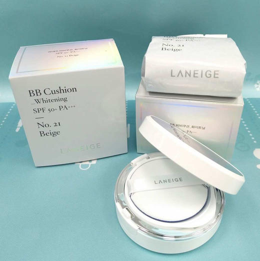 兰芝 美白BB气垫一正一替 #13、#21（506007）（506021） 商品图2