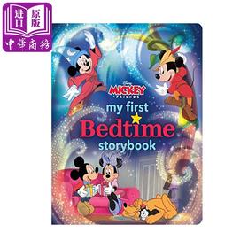 【中商原版】迪士尼睡前故事My First Mickey Mouse Bedtime Storybook绘本