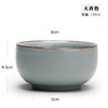 景德镇陶瓷品茗单杯.汝窑手工茶杯（天青） 商品缩略图4