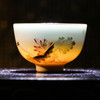 景德镇陶瓷功夫茶具.手绘粉彩青瓷小单杯（竹子） 商品缩略图3