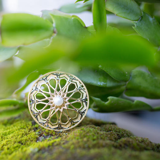 珍珠建筑胸针【仅现货】 商品图3