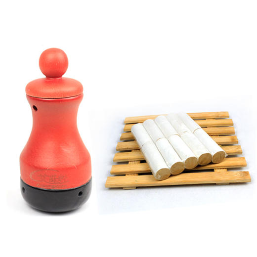 艾蓬轩砭石能量艾灸仪  配蕲艾条10根 包邮 商品图0