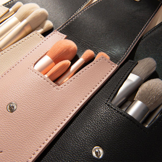  XIAC马卡龙色系，便携化妆套刷！晕染刷/散粉刷/粉底刷/眉刷/眼影刷 商品图2