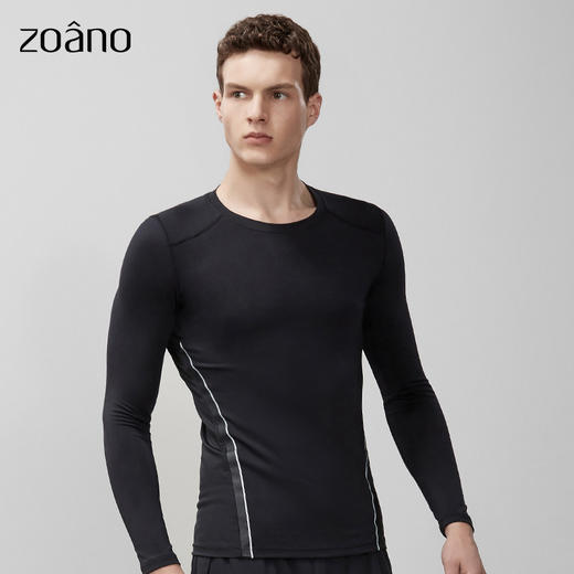 zoano佐纳男士瑜伽健身运动长袖 MMTX181701 商品图0