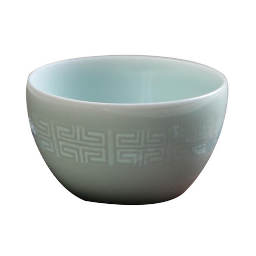 景德镇陶瓷功夫茶具.影青单杯品茗杯 商品图0