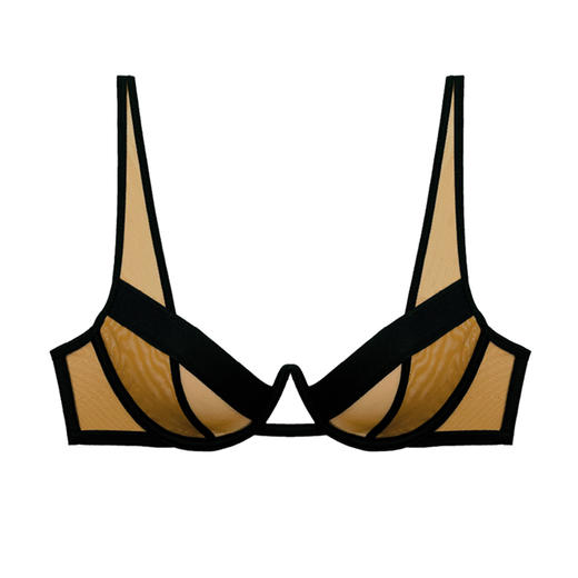 Her Senses｜感官 01-B005-YN  倒V 3/4钢圈  [ 姜黄 ] 商品图7