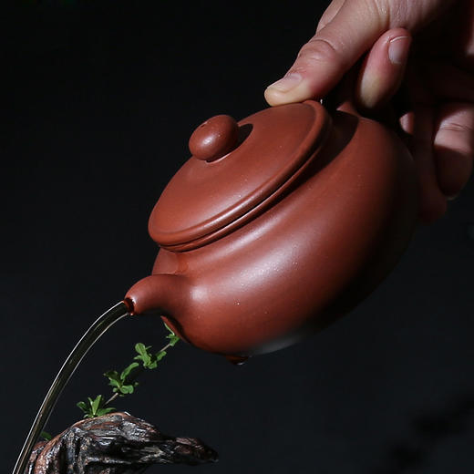 宜兴名家手工泡茶壶.清水泥仿古壶 商品图1