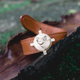 「小猪」18K小猪真皮腕带（现货仅1件优惠款）