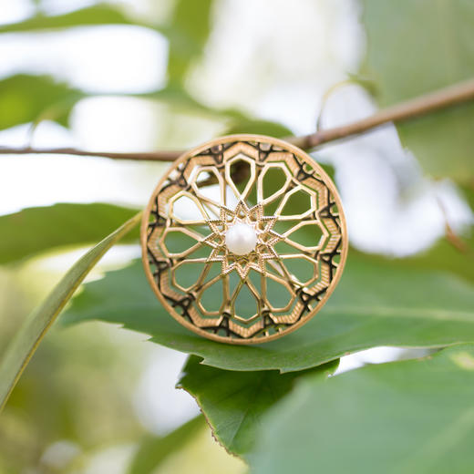 珍珠建筑胸针【仅现货】 商品图1