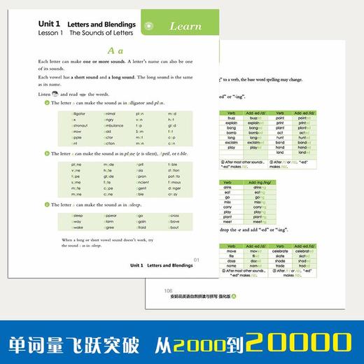 安妮花英语自然拼读与拼写 强化版(5册) 商品图3