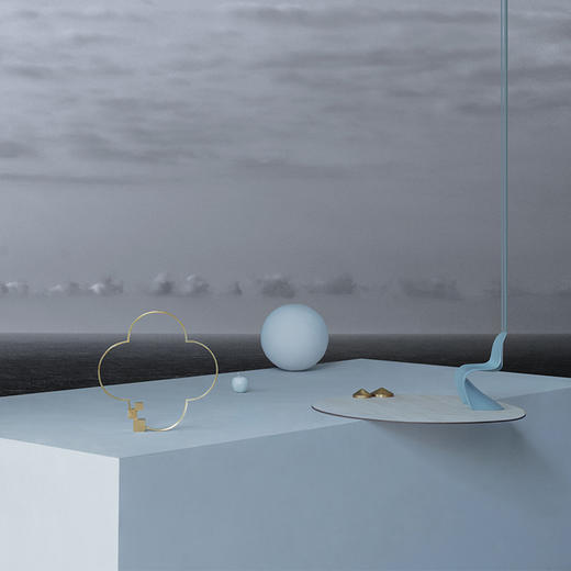 “园” 铜花器&香器 简约造型 勾勒园林意境 商品图1