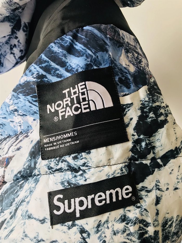 tnf联名sup情侣款雪山羽绒棉服保暖有型轻薄舒适mwt70338