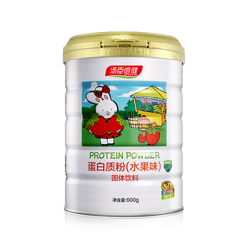汤臣倍健蛋白质粉水果味600g 儿童蛋白质粉JPY带授权招加盟代理