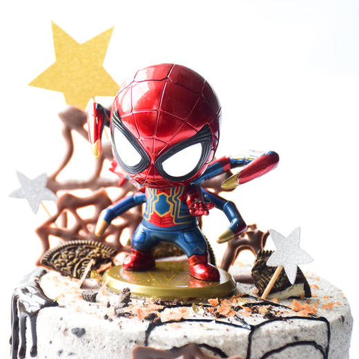 蜘蛛侠—奥利奥海盐裸蛋糕（巧克力味蛋糕体） 商品图2