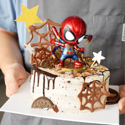 蜘蛛侠—奥利奥海盐裸蛋糕（巧克力味蛋糕体） 商品图5