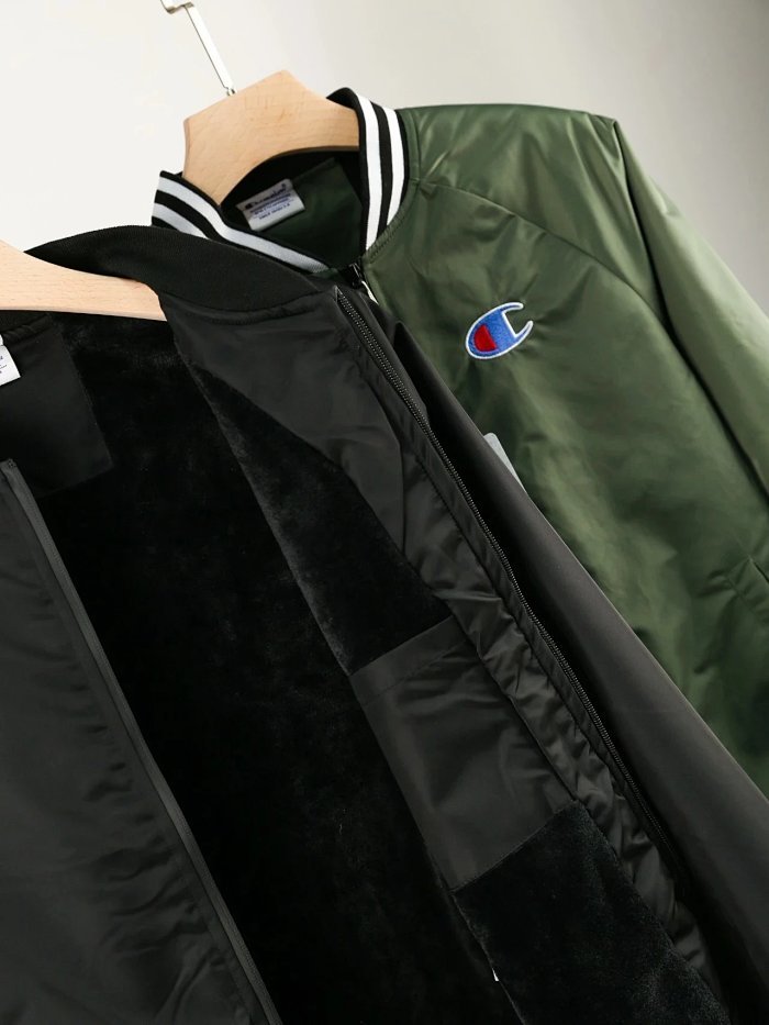 冠军经典棒球服飞行员棉夹克情侣款mwt70334