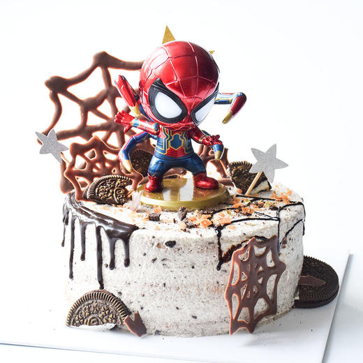 蜘蛛侠—奥利奥海盐裸蛋糕（巧克力味蛋糕体） 商品图1
