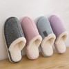 【服饰鞋包】棉拖鞋女秋冬季加绒保暖情侣居家毛毛棉拖鞋家用月子鞋棉拖鞋男冬 商品缩略图1