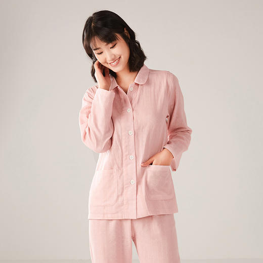 【支持国货】Kimo Linpo·新疆长绒棉家居服 | 纯棉双层纱面料，柔软轻盈 商品图0