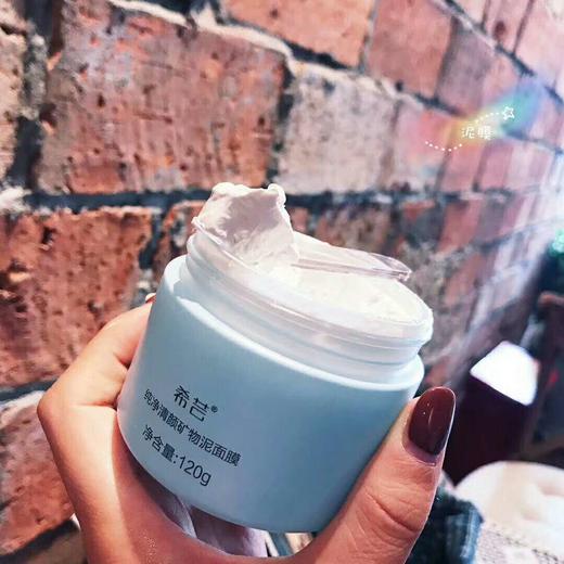 黑头粉刺终洁者 希芸清颜矿物泥面膜135g 深层清洁去黑头收毛孔 商品图2