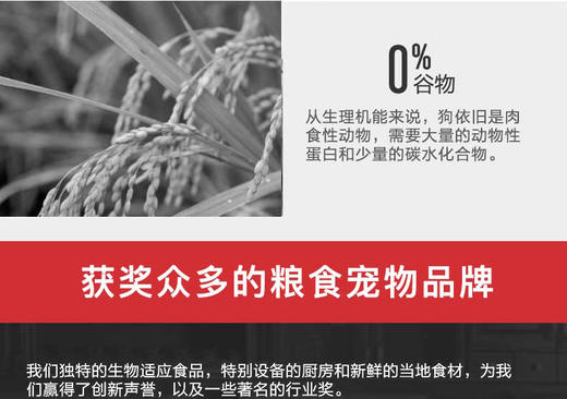 加拿大渴望原始猎食原味无谷成犬配方粮 11.4 kgJPY带授权招加盟代理 商品图6