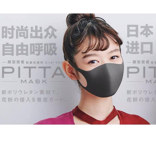 PITTA口罩防护防晒防花粉柳絮透气防尘一次性明星同款网红 商品图2