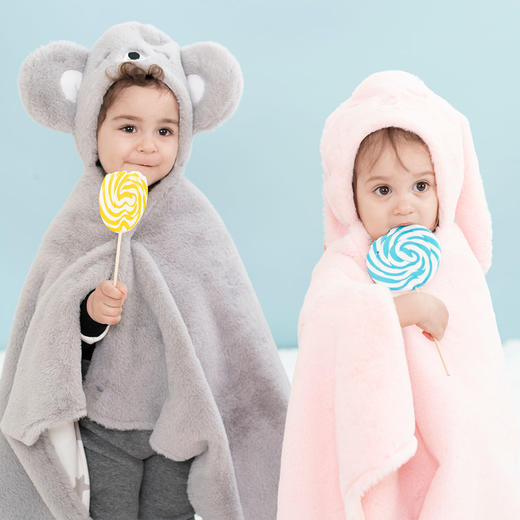 i-baby秋冬连帽斗篷玩偶礼盒 商品图4