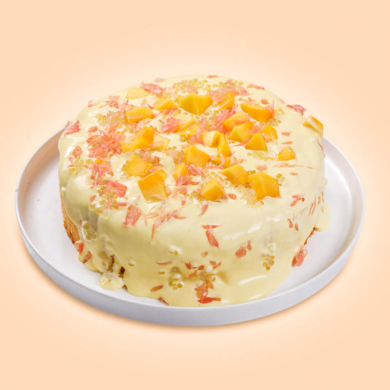 杨枝甘露爆浆蛋糕(8/10寸)