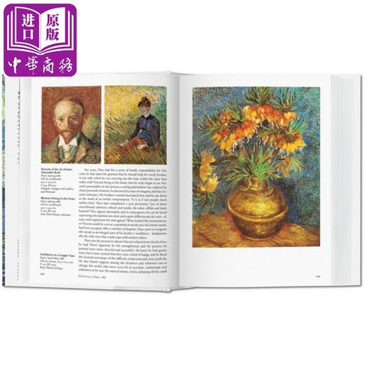 【中商原版】梵高艺术画册 小精装版 英文原版 Van Gogh 后印象派画家 艺术大师 精装画册 商品图2