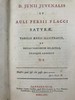 1763年 尤维纳利斯与佩尔修斯讽刺诗集 15帧铜版画插图 皮装18开 商品缩略图3