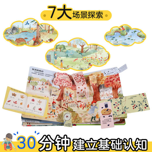 乐乐趣揭秘翻翻书低幼版第三辑 揭秘自然 原价68.8 商品图5