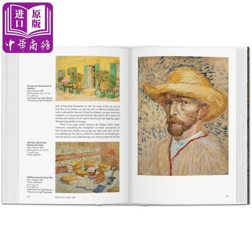 【中商原版】梵高艺术画册 小精装版 英文原版 Van Gogh 后印象派画家 艺术大师 精装画册 商品图3
