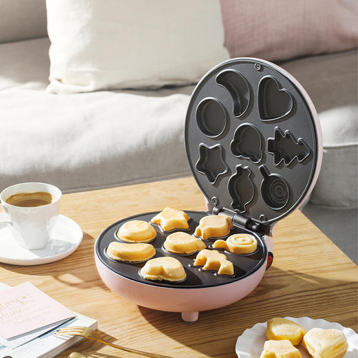 小熊Bear蛋糕机家用烘焙小型多功能华夫饼机鸡蛋糕机DGJ-A06E1 商品图0