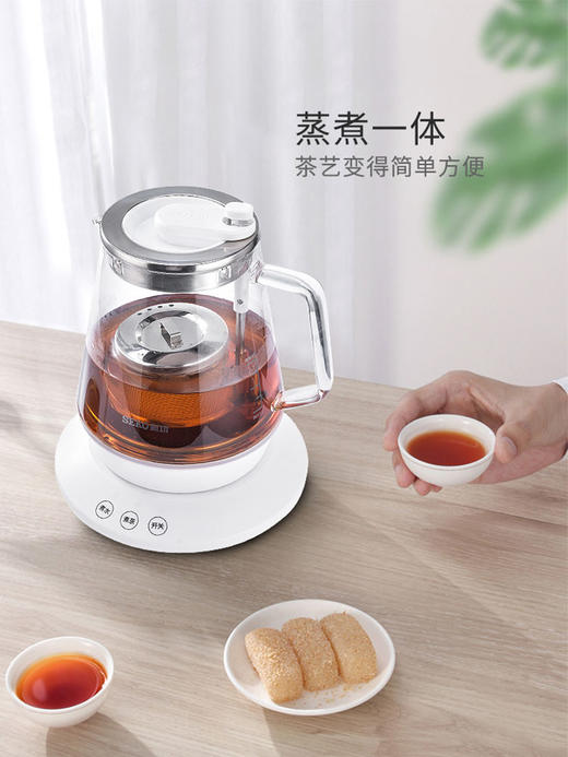 永利汇新功S32小型煮茶器玻璃电茶炉黑茶普洱茶泡茶壶烧水壶家用全自动 商品图1