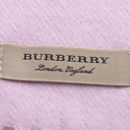 LA现货 BURBERRY 巴宝莉  男女通用款 100%纯羊绒 经典战马logo刺绣围巾 尺寸：168*30cm 商品图8