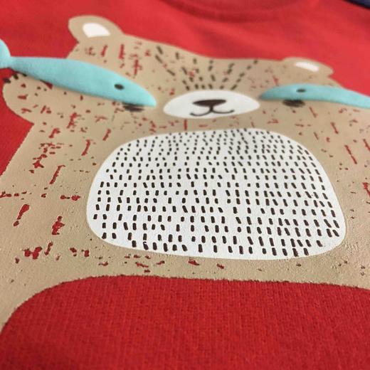 棉果果秋冬季男童大毛圈抓绒套头卫衣M412180619678 商品图8