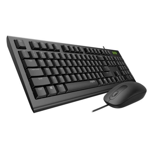 【键鼠套装】雷柏x120pro键鼠套装 有线键盘鼠标 商品图1