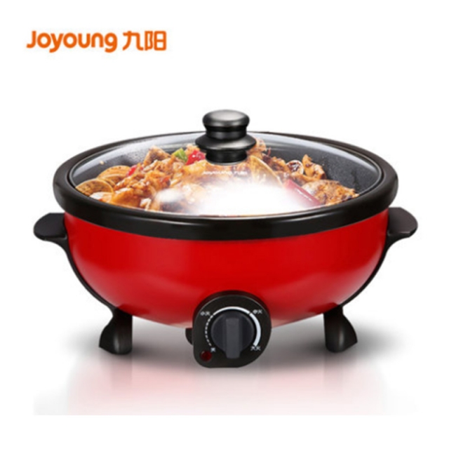 【授权商品】Joyoung/九阳 JK-50H7家用多功能电火锅 5L大容量电热锅不粘锅JPY带授权招加盟代理
