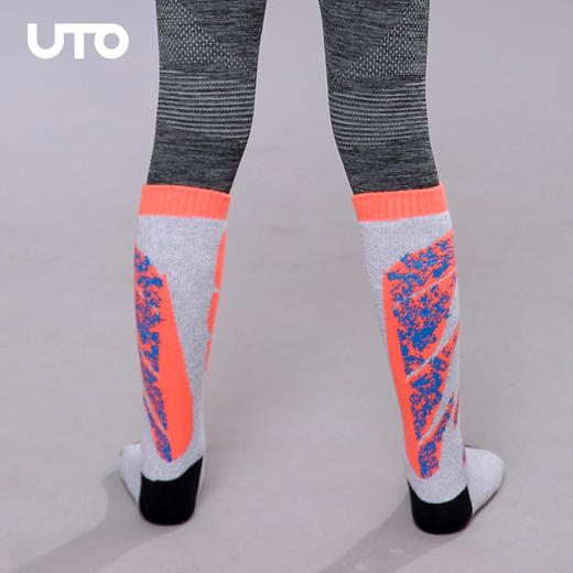 UTO/悠途UTO悠途能系列长筒运动袜跑步高筒压缩袜户外儿童滑雪袜 商品图3