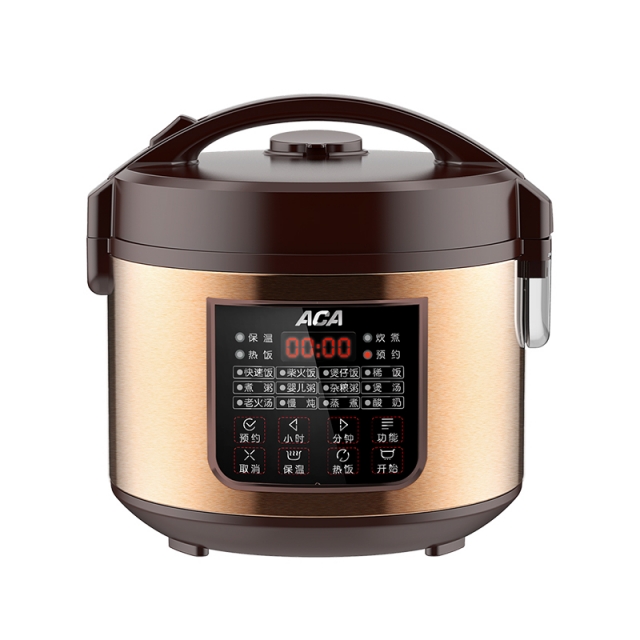【授权商品】ACA/北美电器ALY-30FB08D微电脑电饭煲电饭锅厨房小家电家用智能蒸煮焖炖3LJPY带授权招加盟代理