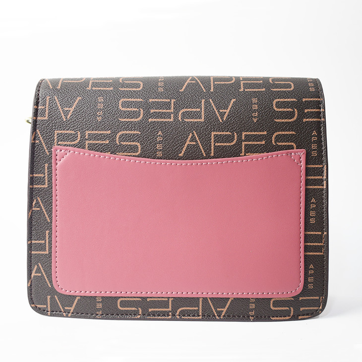 原价598特卖价109apples女包印花撞色单肩斜挎小方包aa2900051you